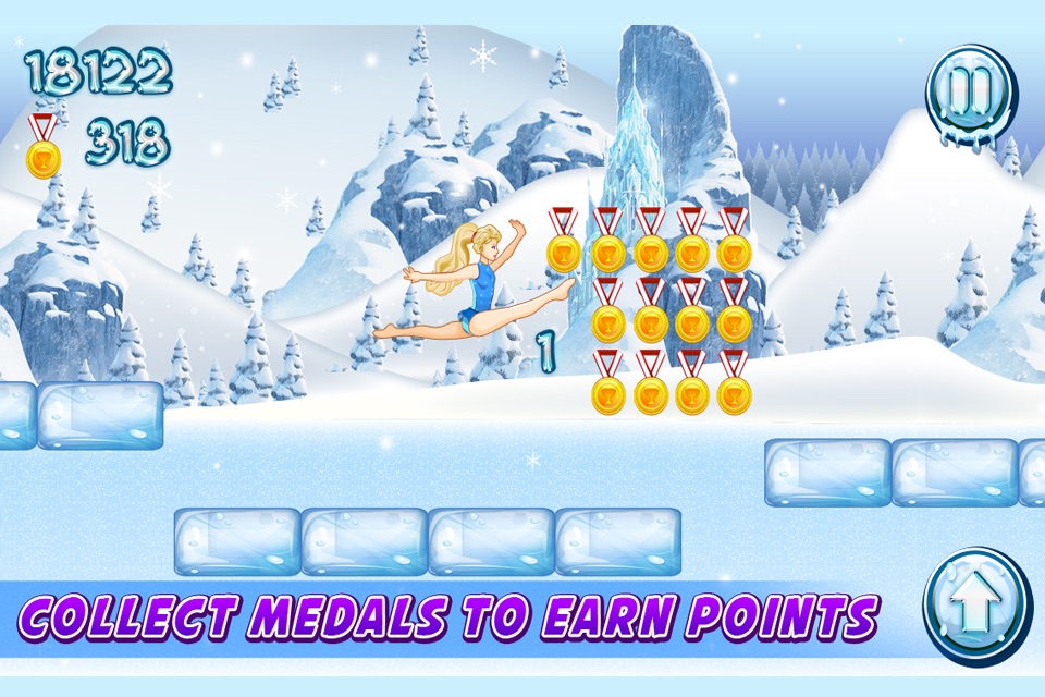 Ice Queen Adventure Gymnastics! screenshot 4