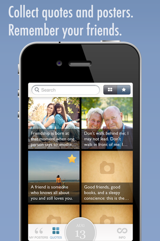 Friend Posters - Create Posters with your Photos and Friendship Quotes screenshot 3