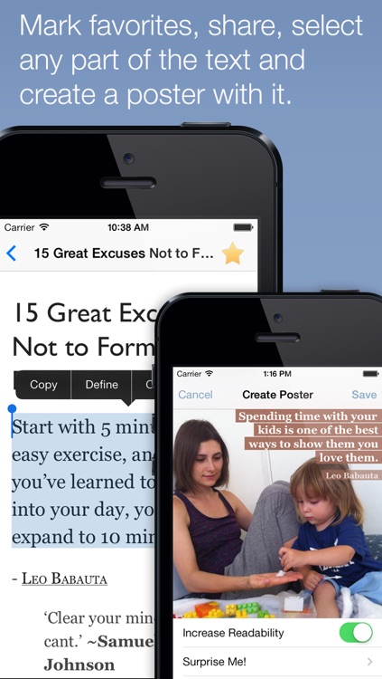 Zen Habits - Daily Quotes, Articles and Posters screenshot-3