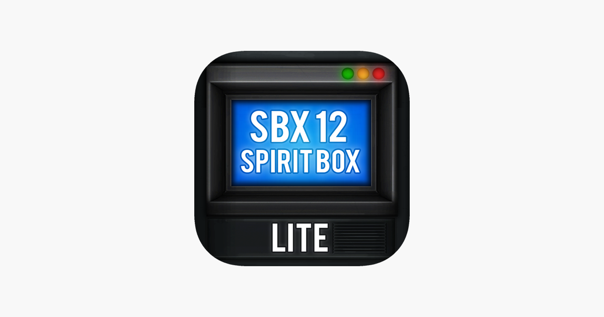 SBX 12 Spirit Box on the App Store