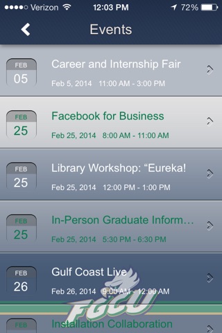 FGCU screenshot 2