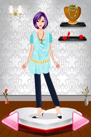 Princess party Dress Up – Girls Kids & teens high fashion style free makeover game – Make her look like a beauty queen or a miss world glamour star screenshot 4