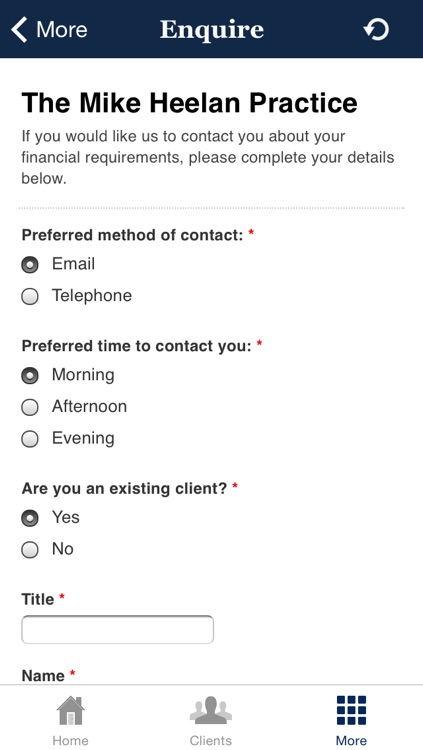 Mike Heelan Practice