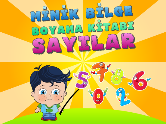Screenshot #4 pour Sayılar Boyama Kitabı - Minik Bilge Sayıları Boyayarak Öğreniyor