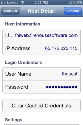 FHiWeb screenshot 2