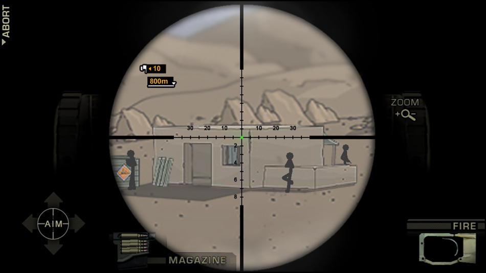 #4. Tactical Assassin (iOS) Podle: SHD Games Inc.