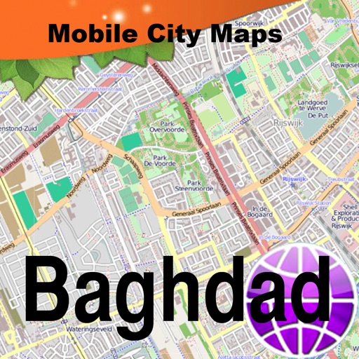Baghdad Street Map