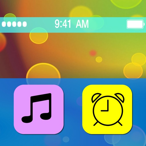 Color Statusbar and dock wallpaper creator with blur iOS App