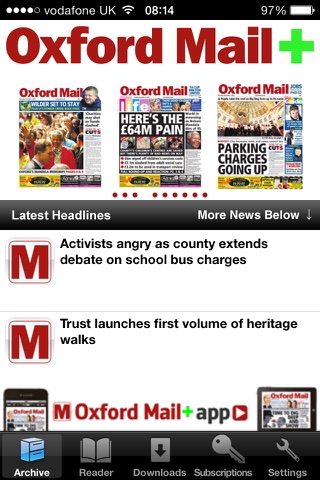 Oxford Mail screenshot 2