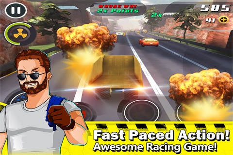 3D Mega Truck Crazy Drive : Realistic Construction Cars Road Racing ( Bulldozer, Crane, Cement & Dump Truck) screenshot 4