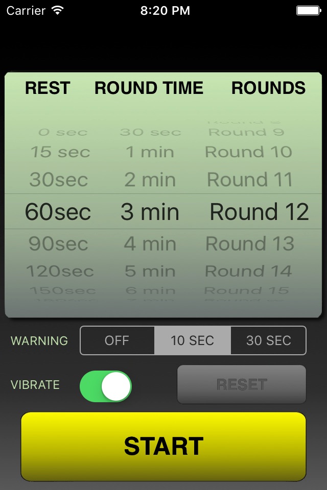 Boxing Round Timer screenshot 2