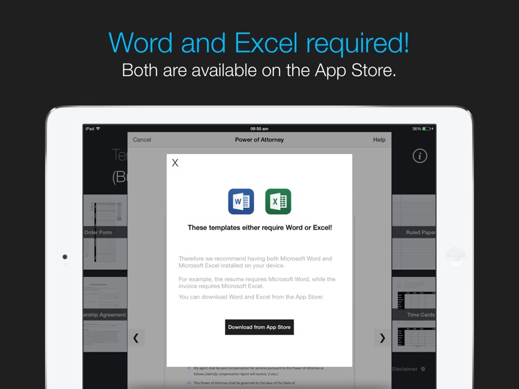 Templates for Word and Excel (Business Edition) screenshot-3