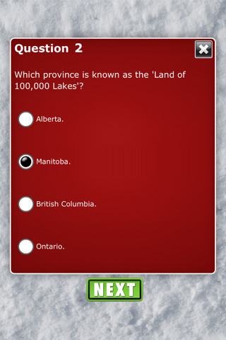 Canada Citizenship Test Lite screenshot 3