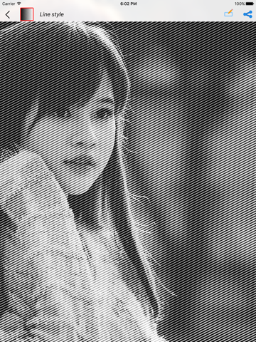 FX Halftone Stencil iPad screenshot 4 - Photo & Video app