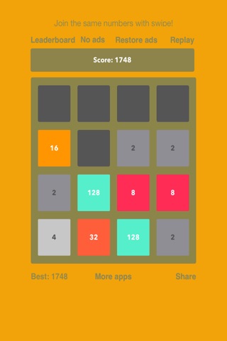 2048 - Impossible Puzzle Game screenshot 2