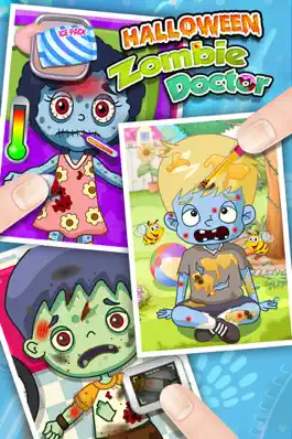 Game screenshot Halloween Zombies Kids Doctor - Fun Halloween Games for kids! mod apk