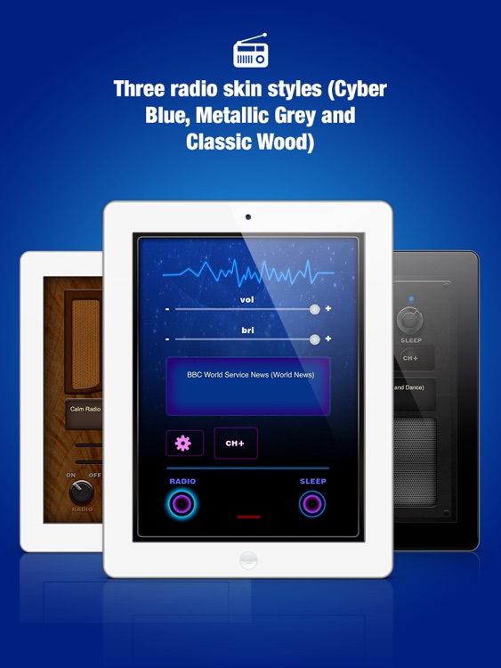 World Radio Pro HD - Live Internet Radio Stations for Music, News, Sports, Weather, Talk Shows and more!