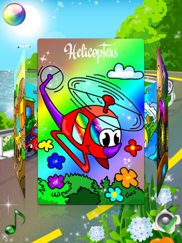 Coloring Pages for Boys with Cars 2 - Games & Pictures for Kids & Grown Ups iPad screenshot 2 - Entertainment app