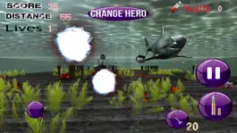 Game screenshot мегалодон акула подводное растение преследование - выгонять  страшной изверг в глубокое море 3D apk