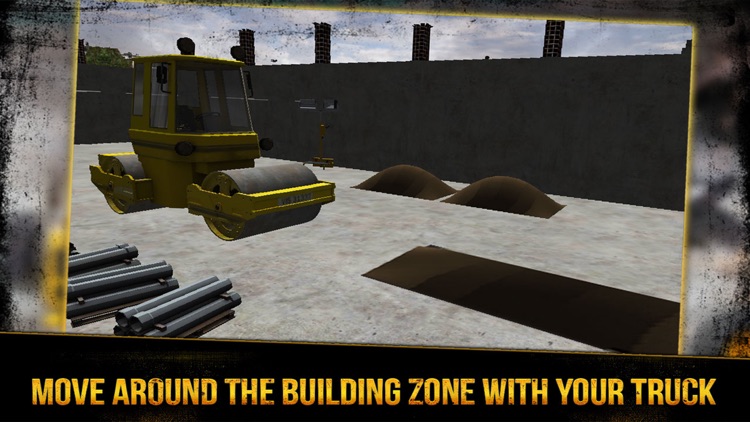 Construction excavator crane driver 3D- realistic parking simulator screenshot-4