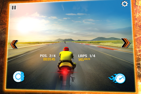 3D Motorcycle Racing Challenge screenshot 3