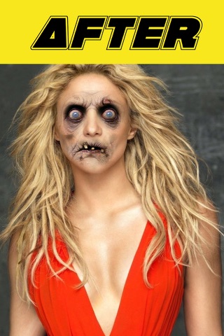 Zombie Face Maker - Create Scary Pictures with Zombie Masks! Perfect for Halloween. screenshot 2