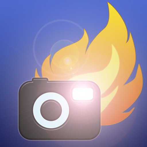 Photo Flame: Burn & Destroy iOS App