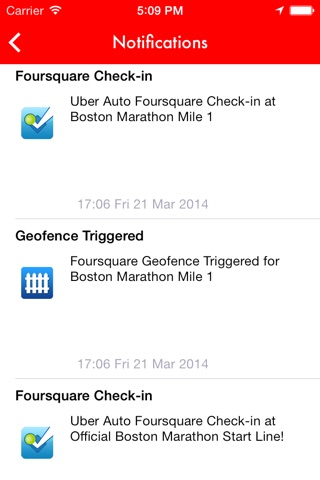 Uber Marathon for Foursquare screenshot 3