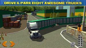 Trucker Parking Simulator Real Monster Truck Car Racing Driving Test screenshot #3 for iPhone