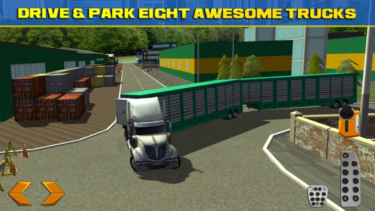 Trucker Parking Simulator Real Monster Truck Car Racing Driving Test