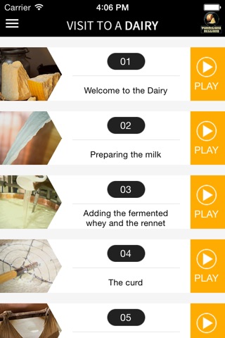 Parmigiano Reggiano Audioguide screenshot 2