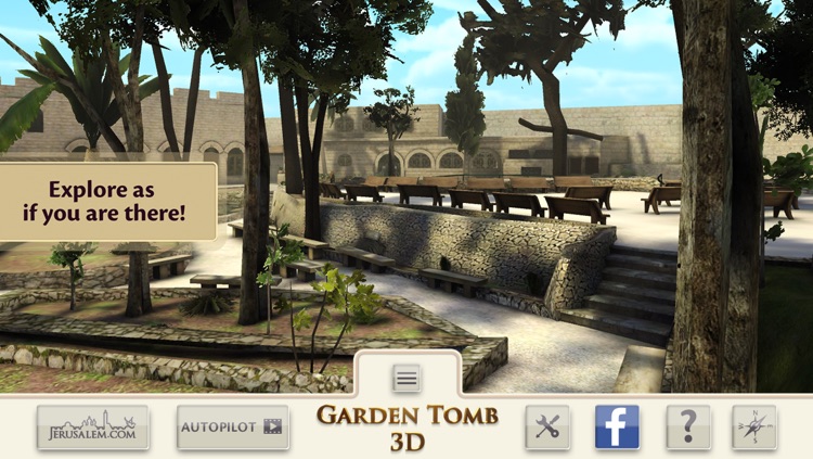 Garden Tomb 3D Interactive Virtual Tour - Jesus in Jerusalem screenshot-4