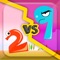 Odds vs Evens is a fun educational game for parents and teachers to help kids learn the difference between odd and even numbers
