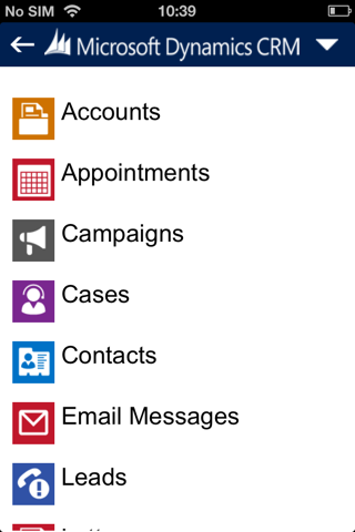 Dynamics CRM for phones express screenshot 2