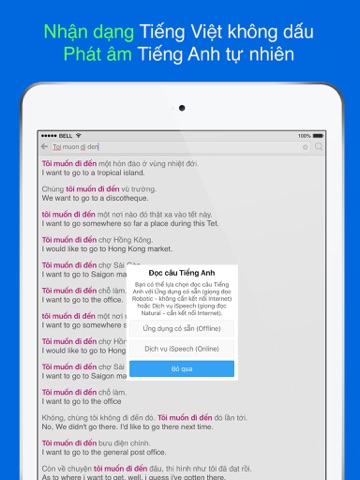 Tra câu + iPad screenshot 4 - Reference app