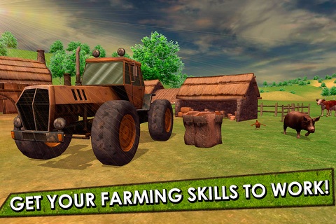 Farm Simulator 3D: Village Tractor Driver Full screenshot 3