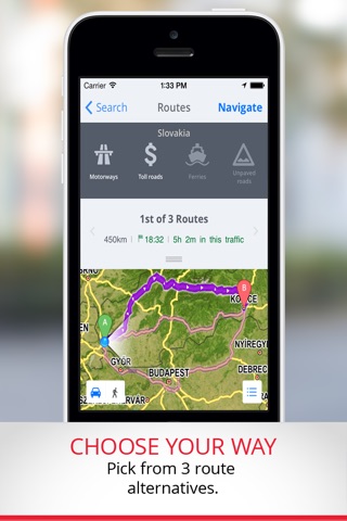 Sygic Central Europe: GPS Navigation screenshot 3