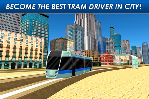 City Tram Driving Simulator 3D screenshot 3