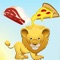 Feed the safari animals - Learning game for children