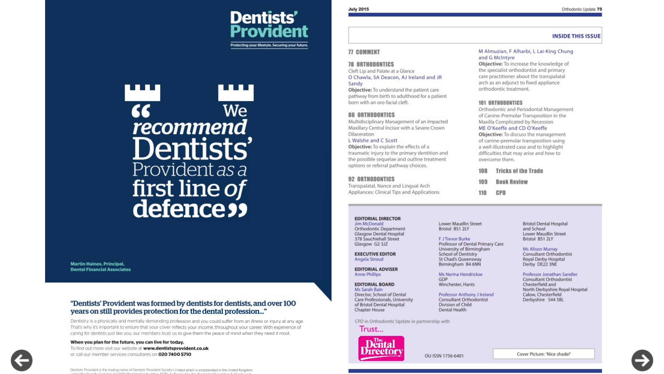 Orthodontic Update