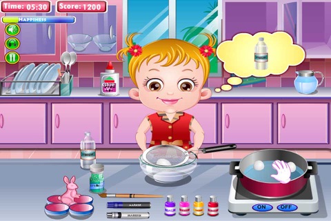 Baby Easter Day Fun : Paint & Dress up & Pet Makeover screenshot 2