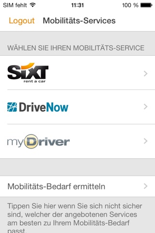 Sixt Mobility for BMW screenshot 2