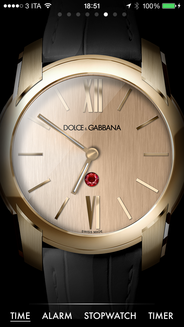 Dolce & Gabbana Watches Screenshot