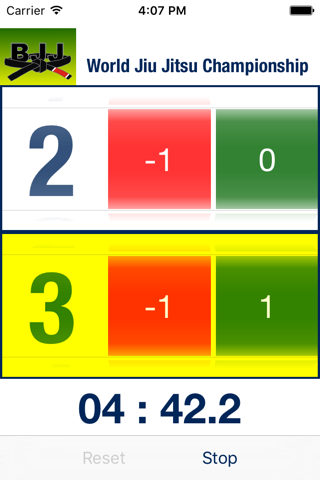 BJJ Scoreboard screenshot 2