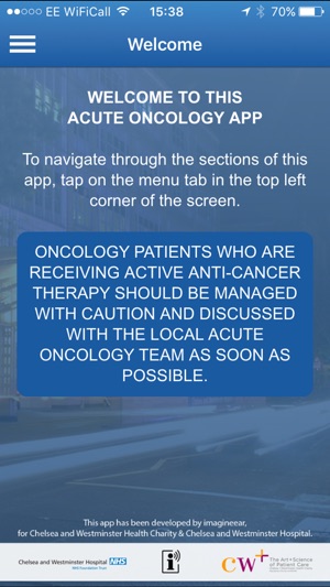 London Cancer Alliance Acute Oncology Guidelines 2.0(圖1)-速報App