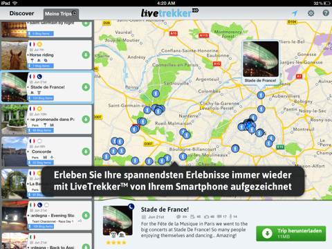 LiveTrekker GO screenshot 3