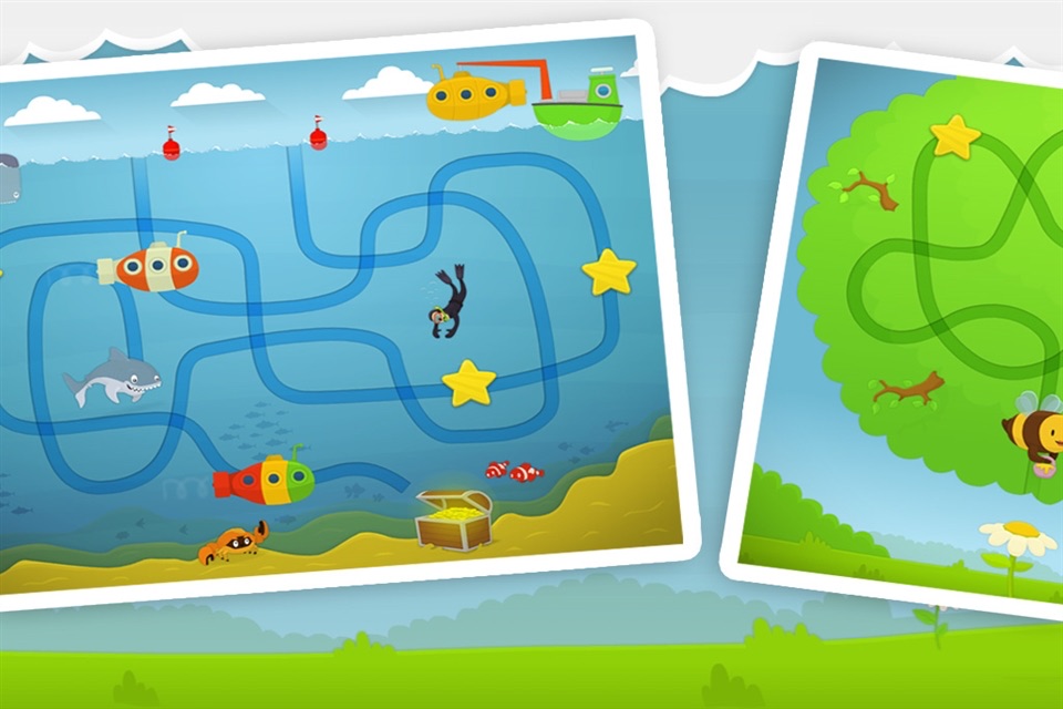 fun toddler maze game for kids screenshot 2