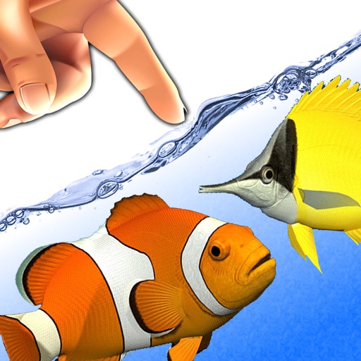 Fish Fingers! 3D Interactive Aquarium Icon