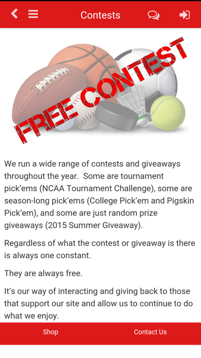 Screenshot #3 pour Free Sports Mobile