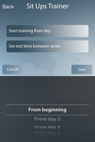 Sit Ups Trainer - Perfect ABS in 42 days screenshot 4